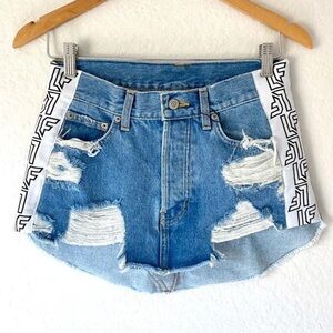 LF The Label Adriana Denim Skirt NWT